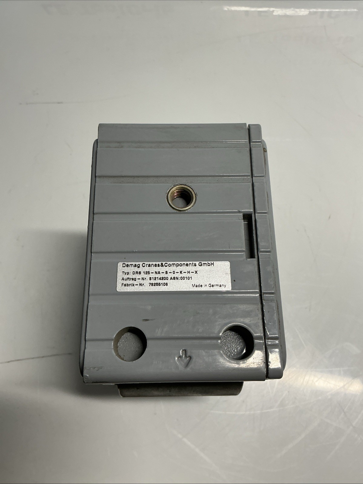 DEMAG CRANES DRS 125-NA-B-0-K-H-X WHEEL BLOCK SYSTEM H-409