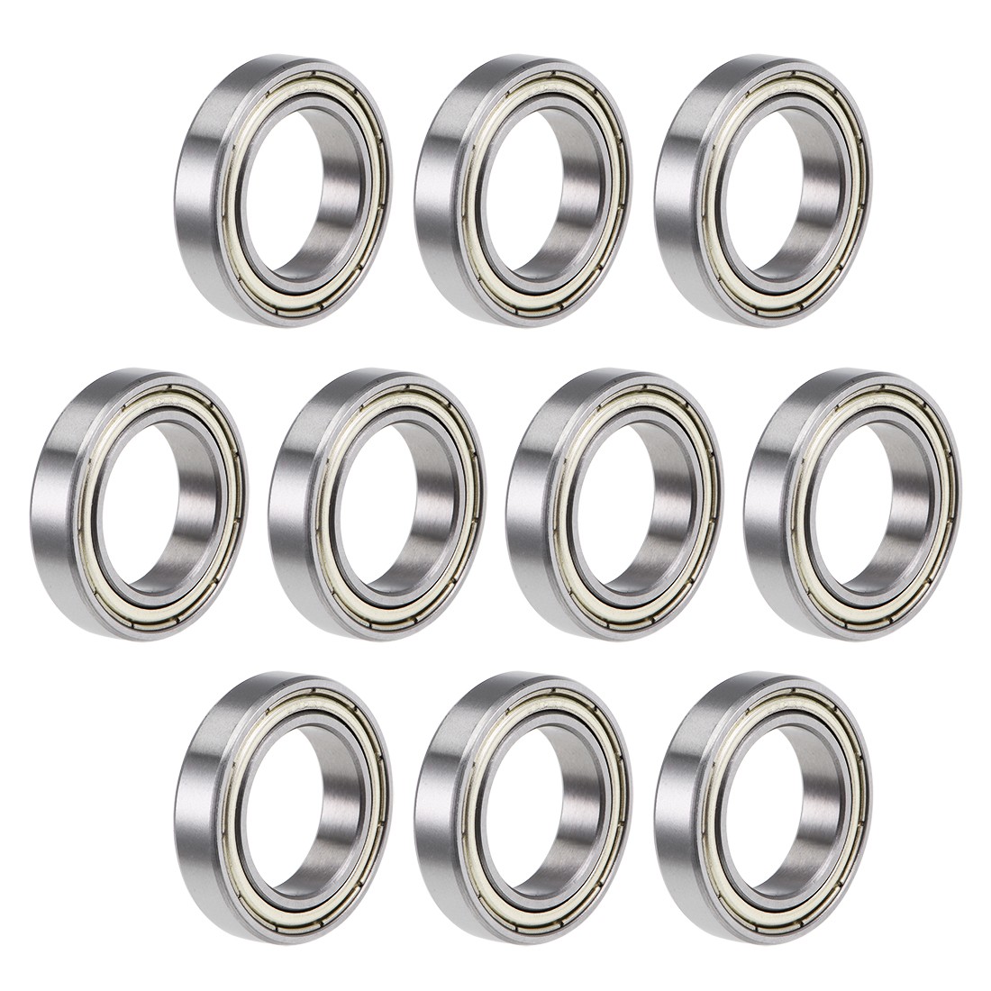10pcs 6804ZZ Deep Groove Ball Bearings Z2 20x32x7mm Double Shielded Chrome Steel