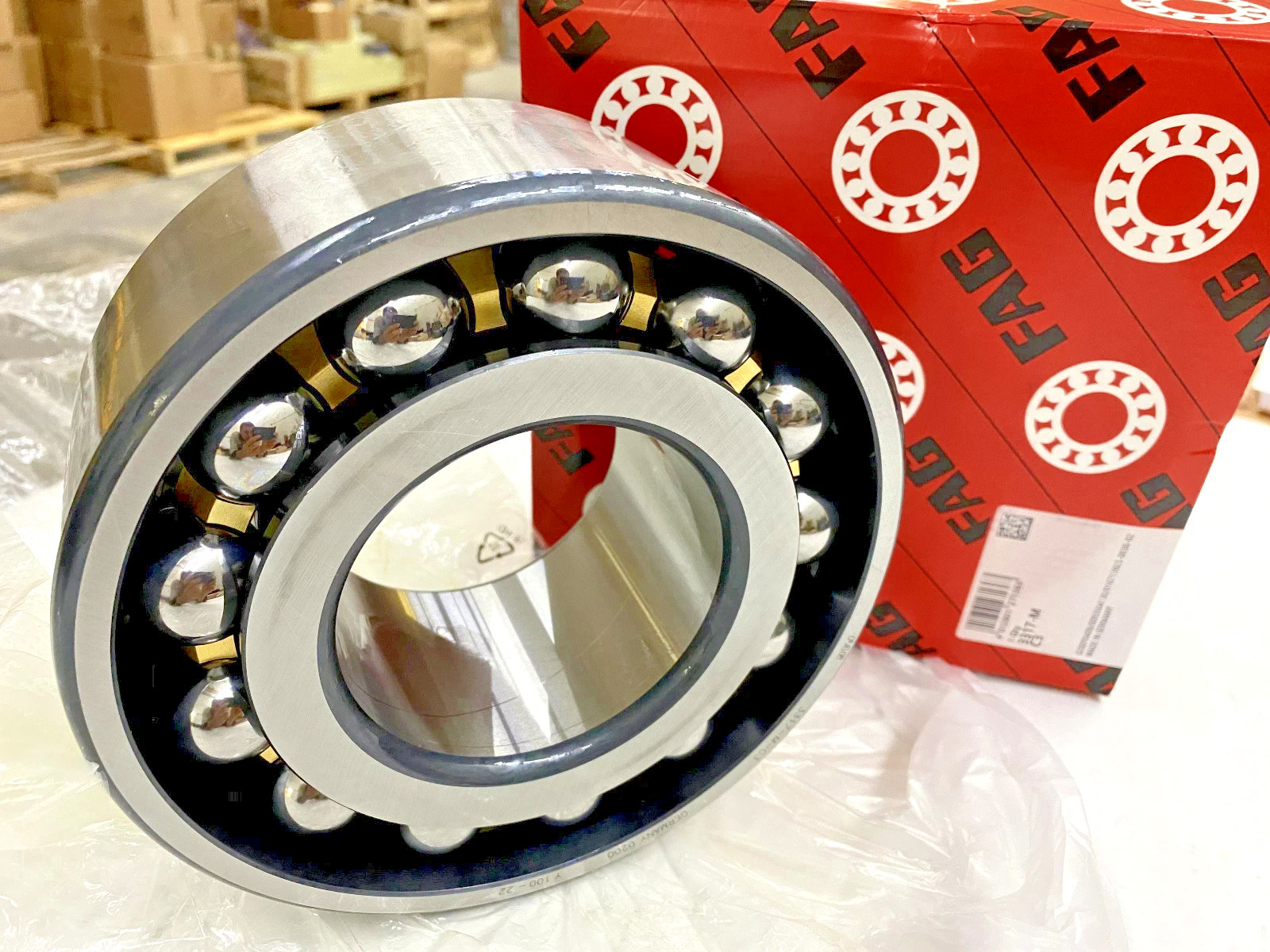 3317-M-C3 Double Row Angular contact ball bearing 85x180x73 mm by FAG brand