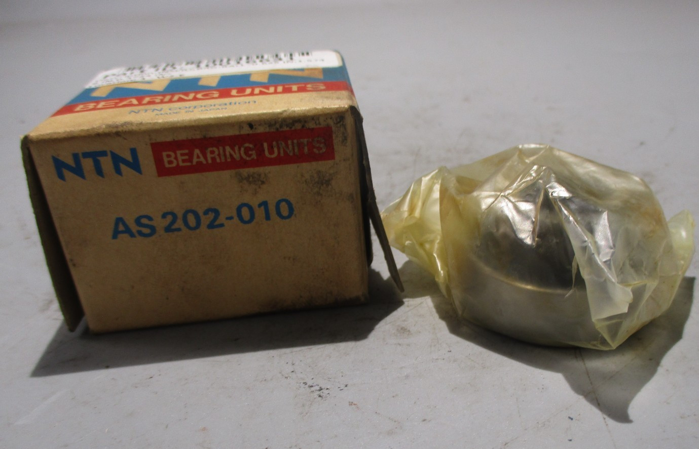NEW NTN AS202-010 BALL BEARING INSERT .625 5/8″ BORE