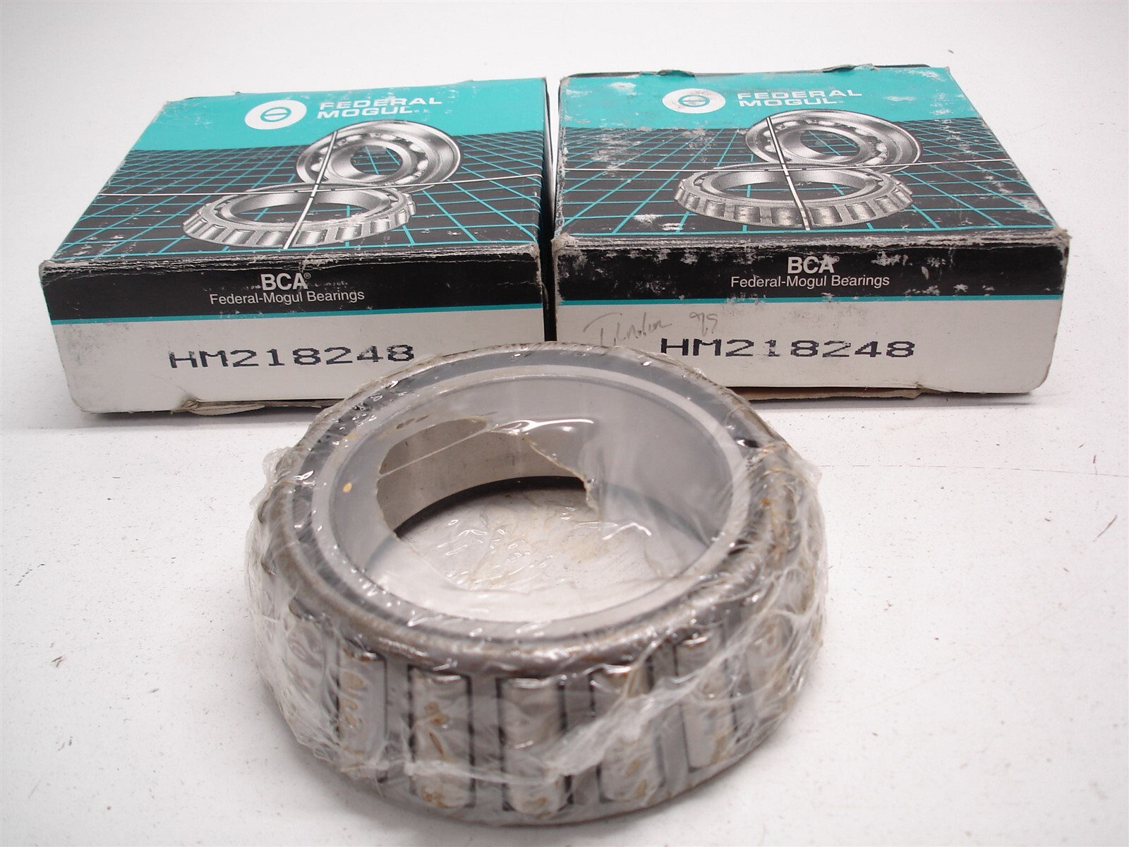 2 NEW LARGE BCA HM218248 SINGLE TAPERED ROLLER WHEEL BEARING 3.5423″ BORE TIMKEN