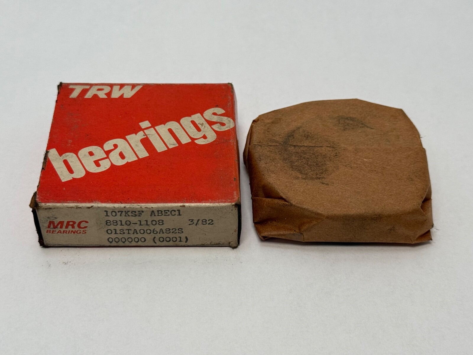 MRC 107KSF Bearing Single Metal Seal 6007-Z 107-K-SF 35x62x14 mm