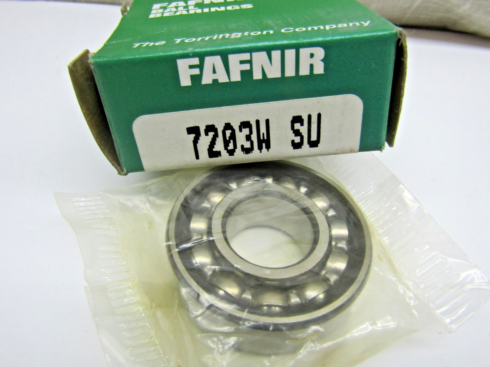 Fafnir Timken 7203W SU 17mm X 40mm X 12mm Angular Contact Bearing
