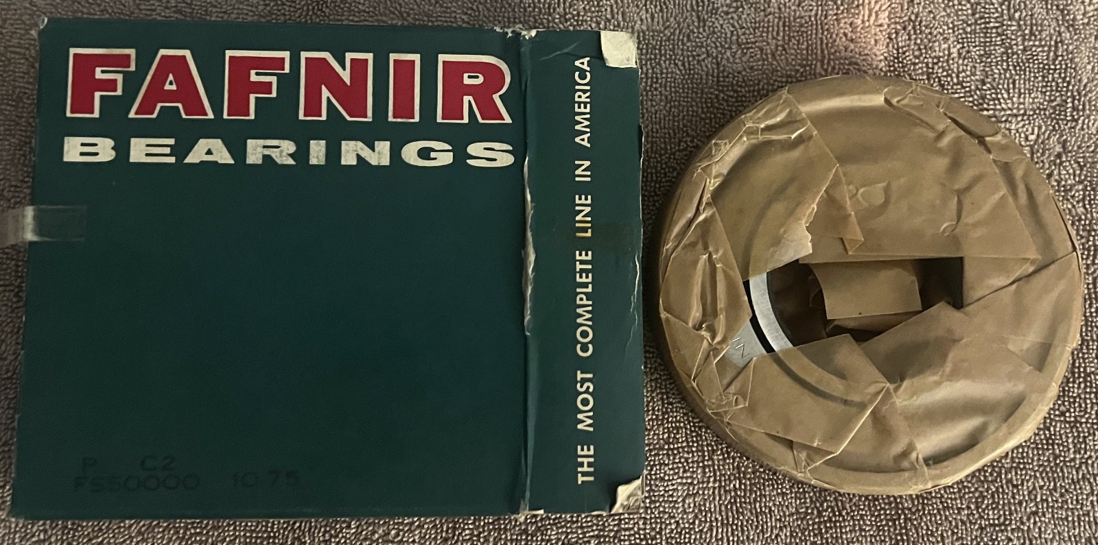 New Old Stock Fafnir 311KDD Deep Groove Bearing, 55MM ID, 120MM OD, 29MM Width