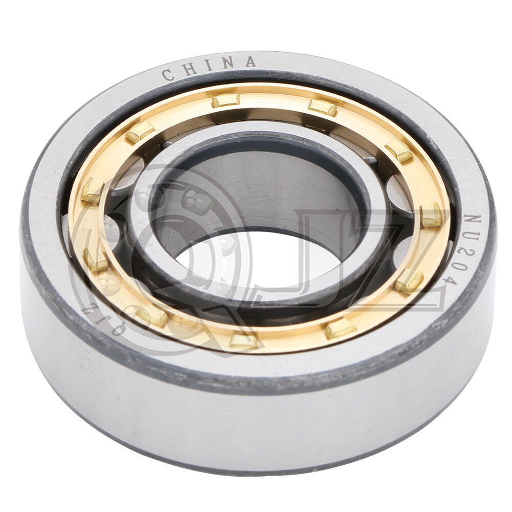 [Qty.2] NU204 Cylindrical Roller Bearing Open 20 mm x 47 mm x 14 mm (IDxODxW)