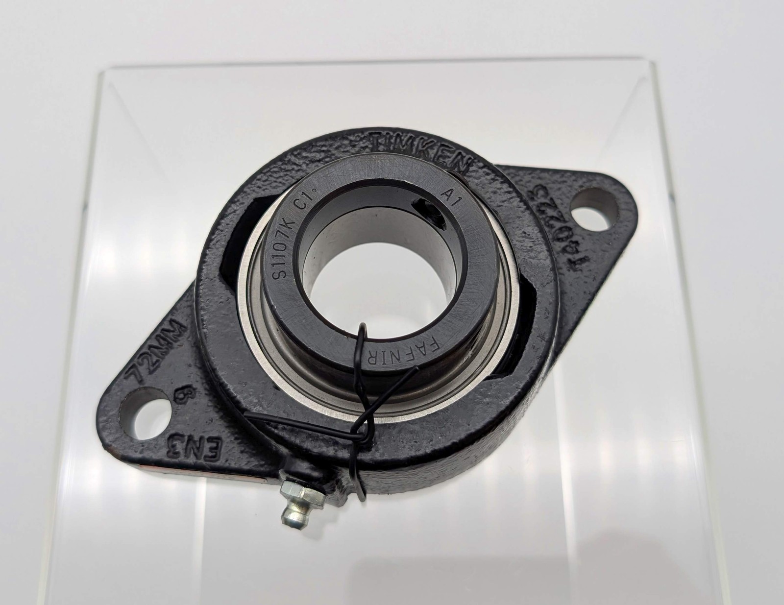 Timken VCJT1 7/16 2 Bolt Flange Bearing 1-7/16″ Shaft 1.5313″ Bore Length