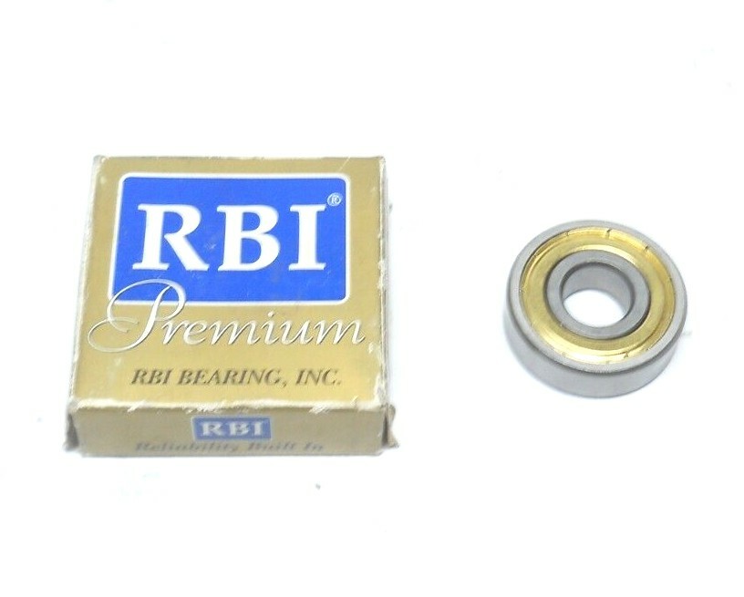 LOT OF 2 NEW RBI 6201-ZZ-EMQ BEARING, NIB