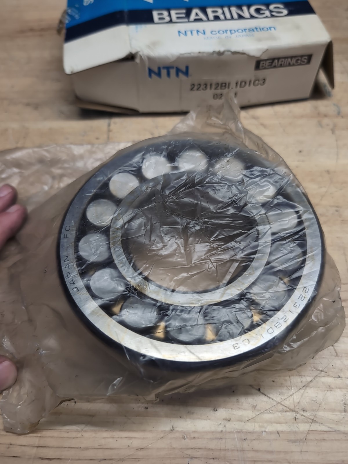 22312BL1D1C3 NTN New Spherical Roller Bearing