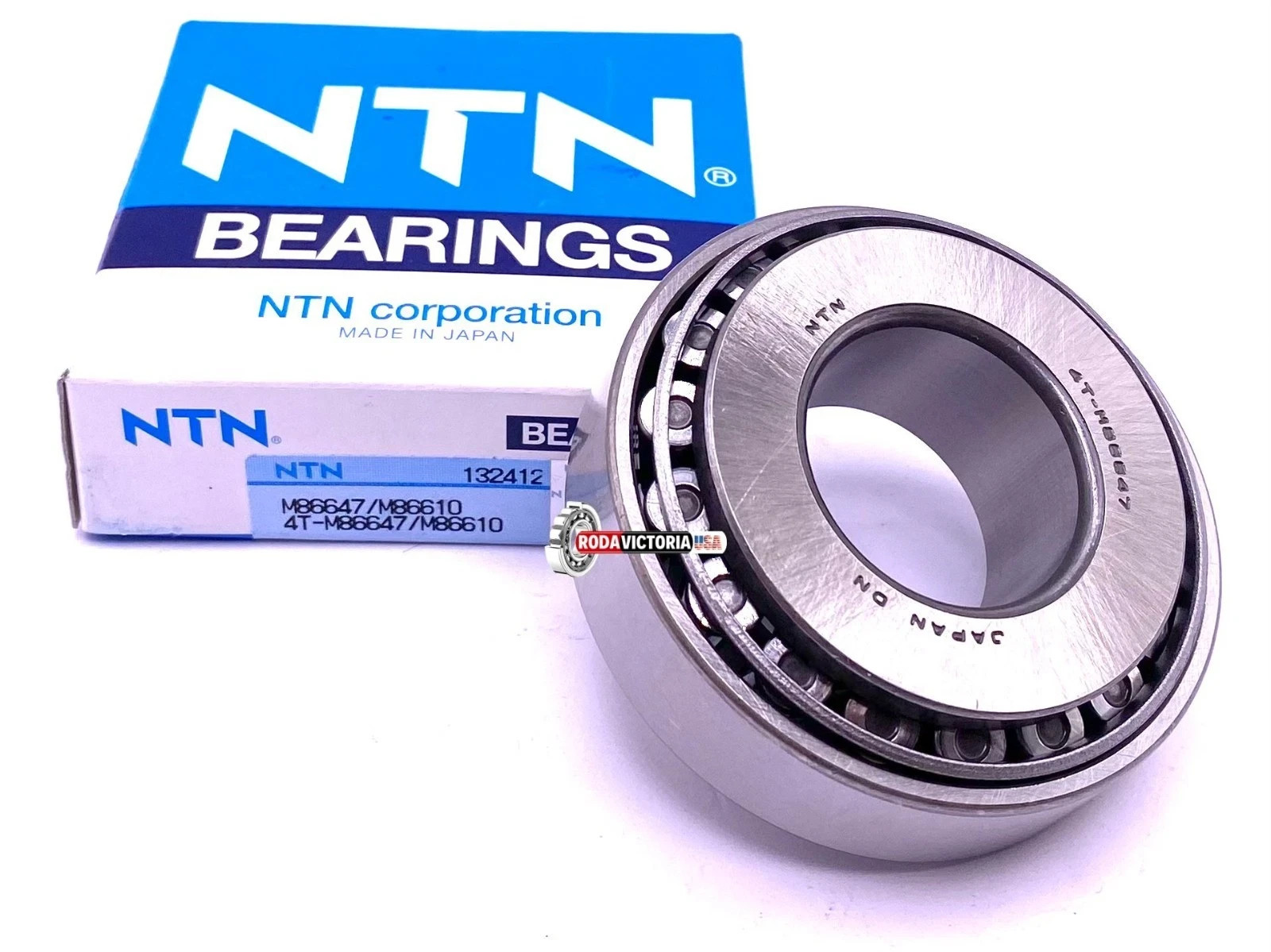 NTN M86647 M86610 (Set65) Tapered Roller Bearing 28.58 x 64.29 x 21.43 mm