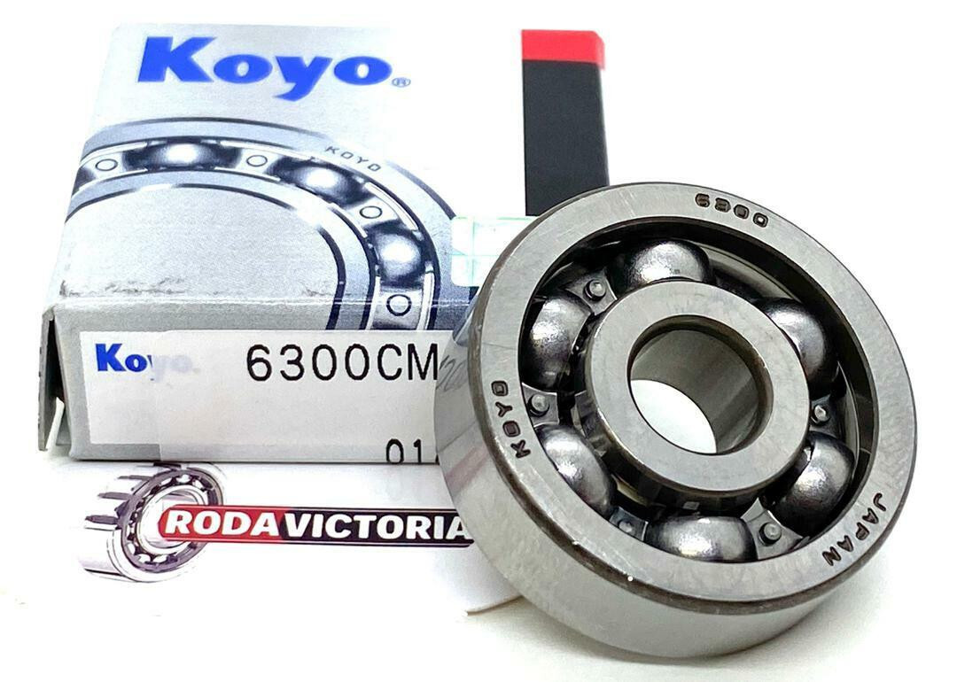 KOYO 6300 CM DEEP GROOVE BALL BEARING OPEN TYPE, NO SEALS 10x35x11 mm