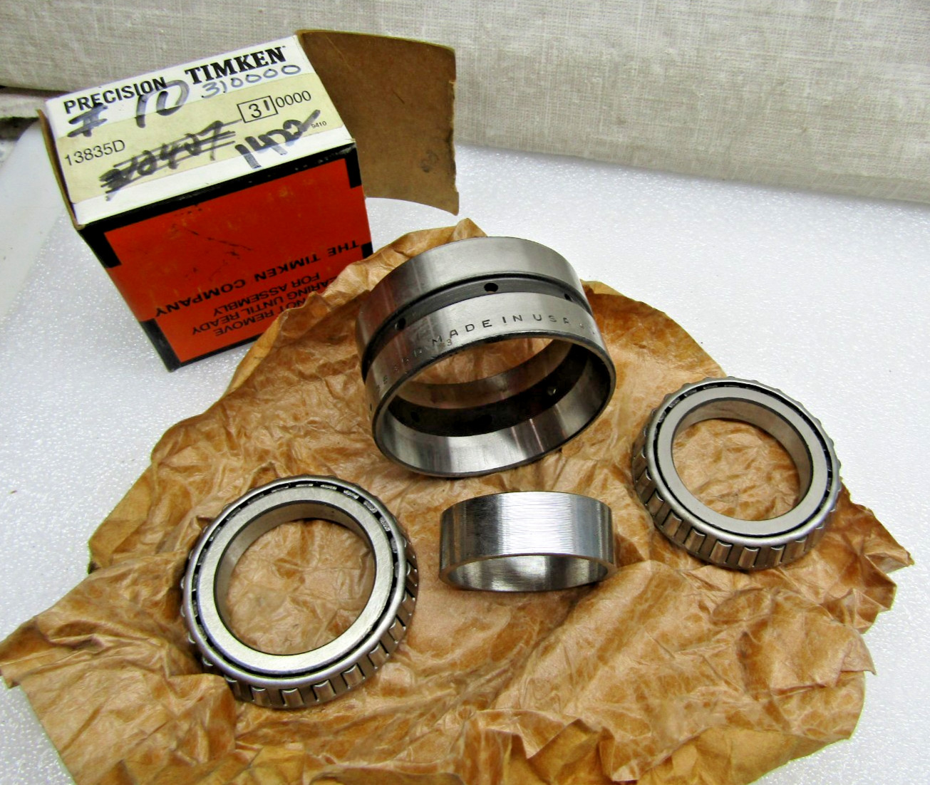 Timken 13889-13835D *3 Tapered Roller Bearing Assembly Precision Class 3