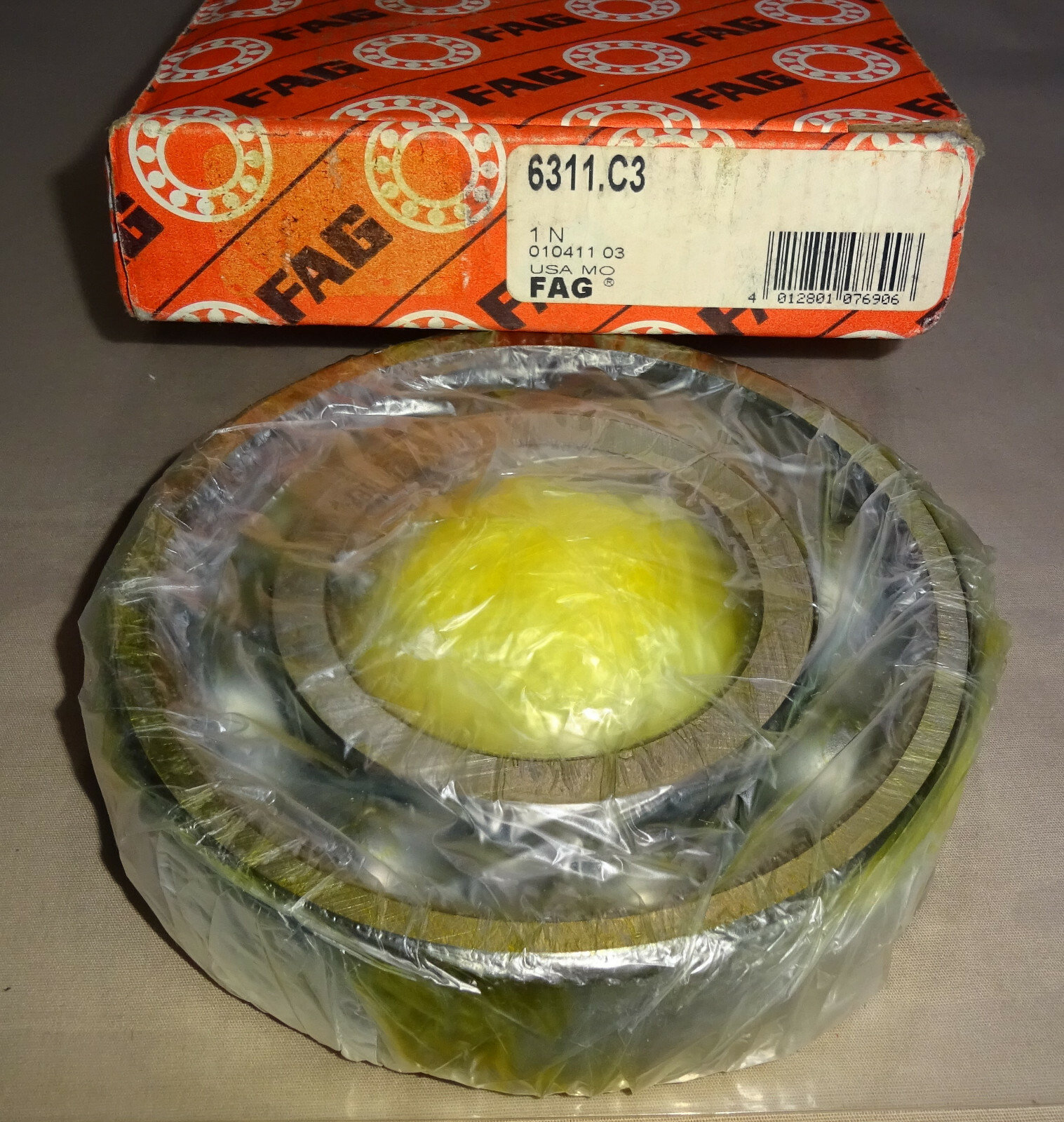 FAG 6311.C3 Ball Bearing NEW