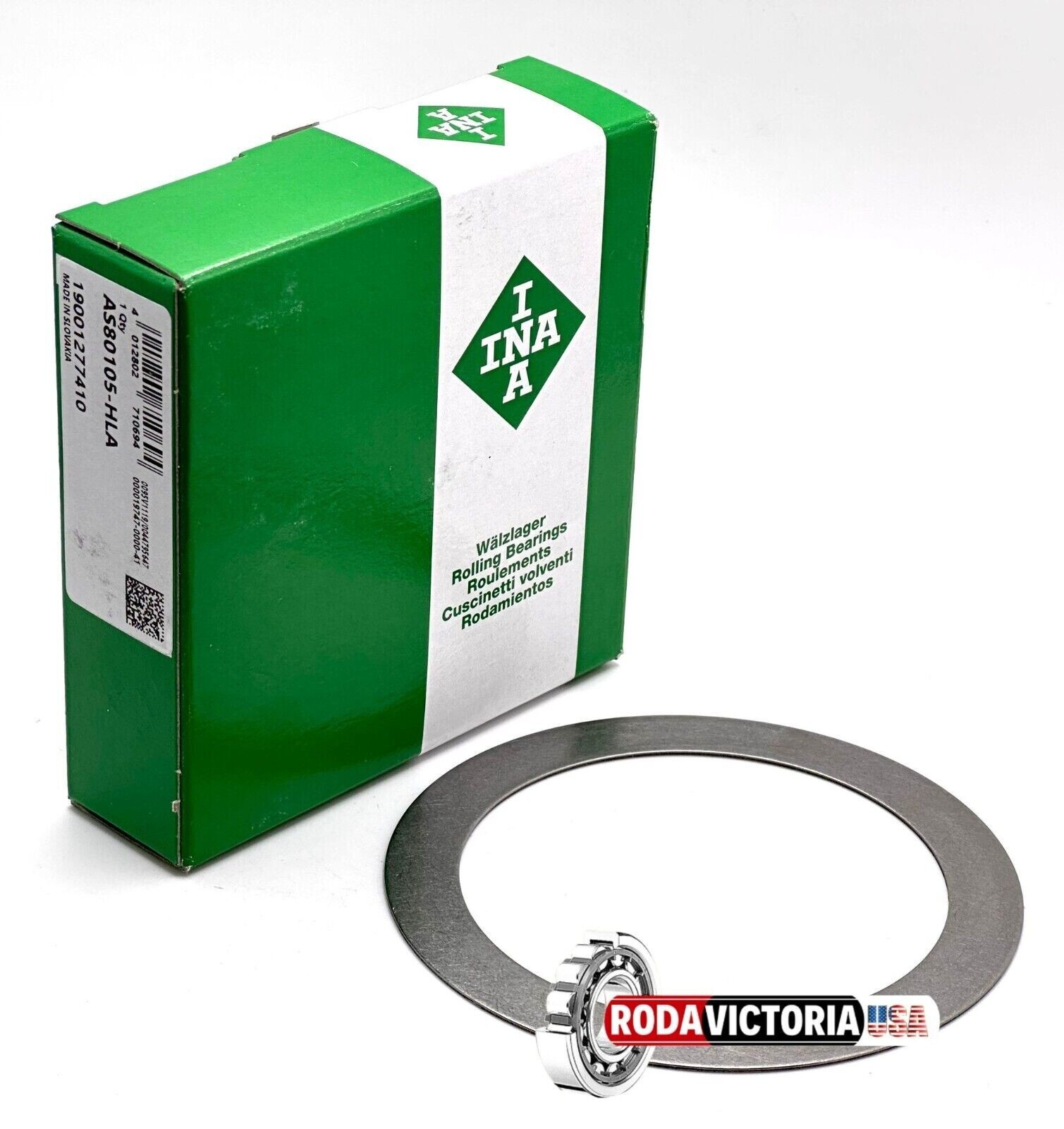 INA AS80105 thrust bearing washer