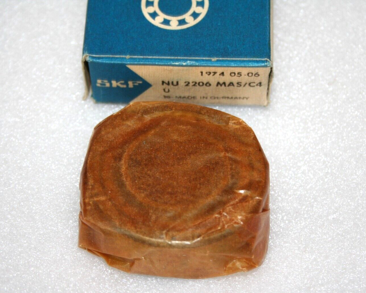 SKF NU 2206 MAS/C4 Cylindrical Roller Bearing Machined Brass Cage * NEW *