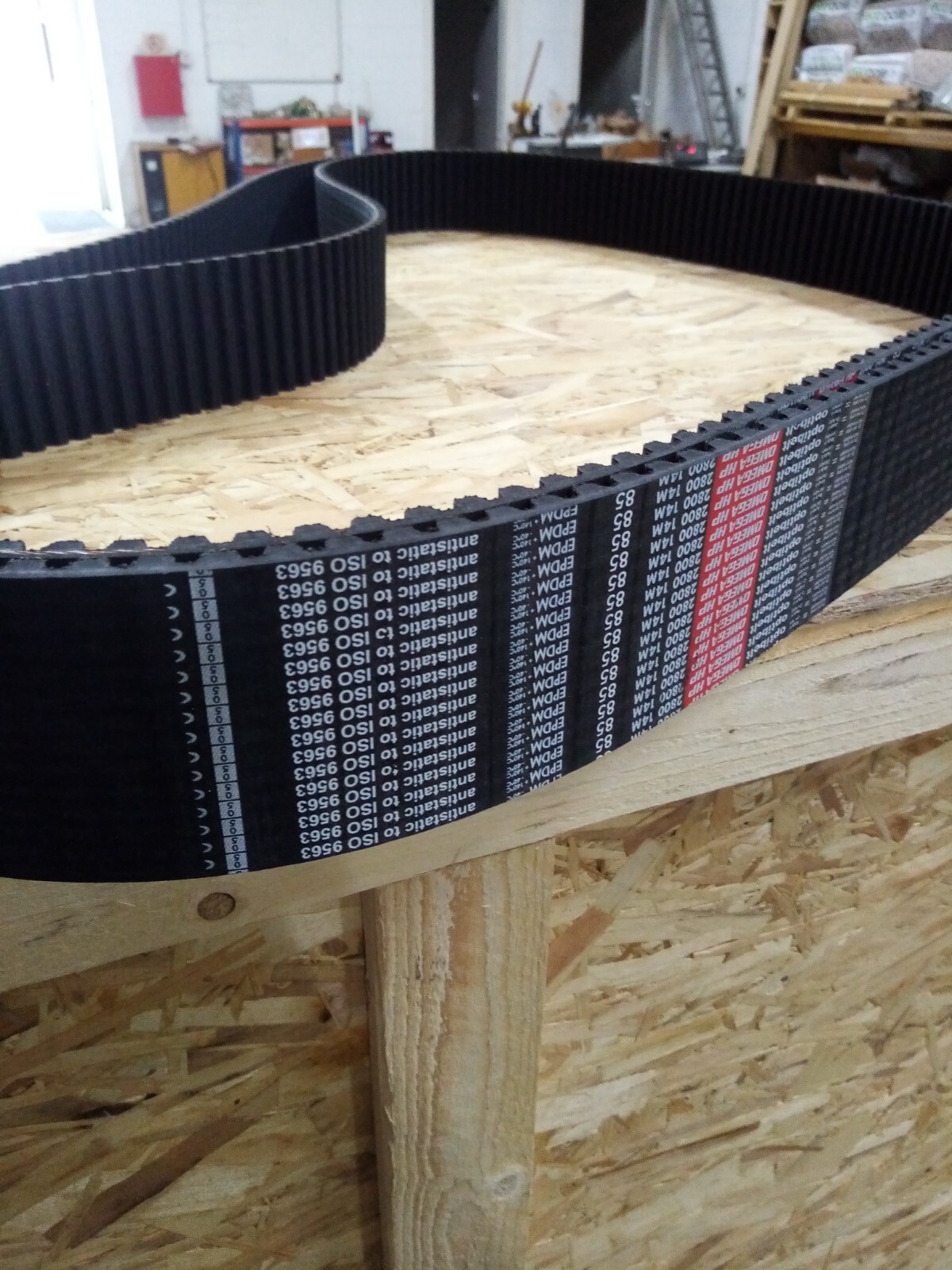 optibelt EPDM 2800mm 2800-14MHP-85