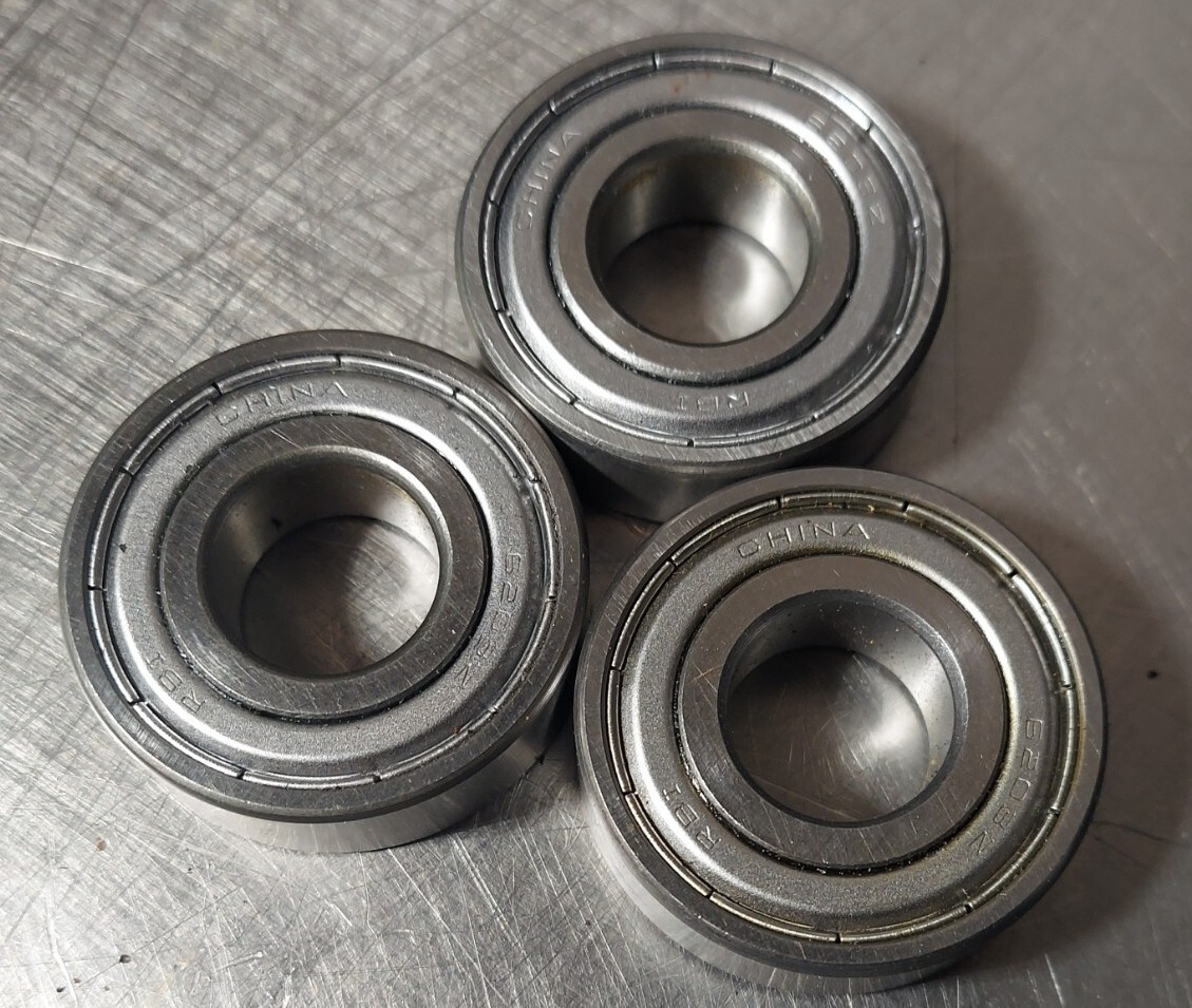 Lot of 3 – 6203Z BALL BEARING. RBI