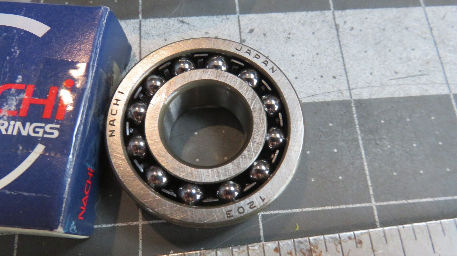 NACHI 1203 Self Aligning Ball Bearing 17x40x12 mm