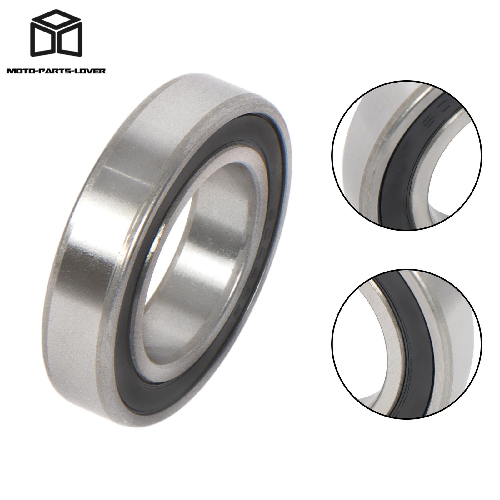 40x68x15mm 6008-2RS Bearings 10pcs Double Rubber Sealed