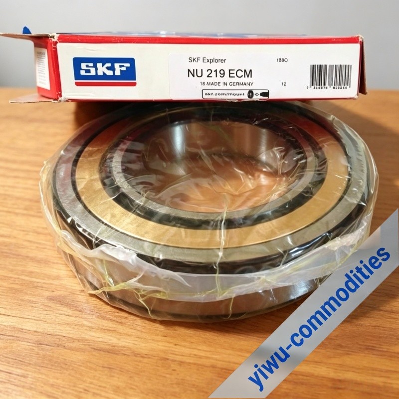 1PC SKF NU 219 ECM Single Row Cylindrical Roller Bearing