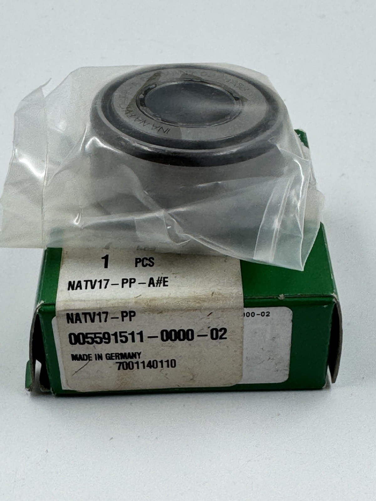 NATV17-PP-A INA Crowned Yoke Type Track Roller New In Box