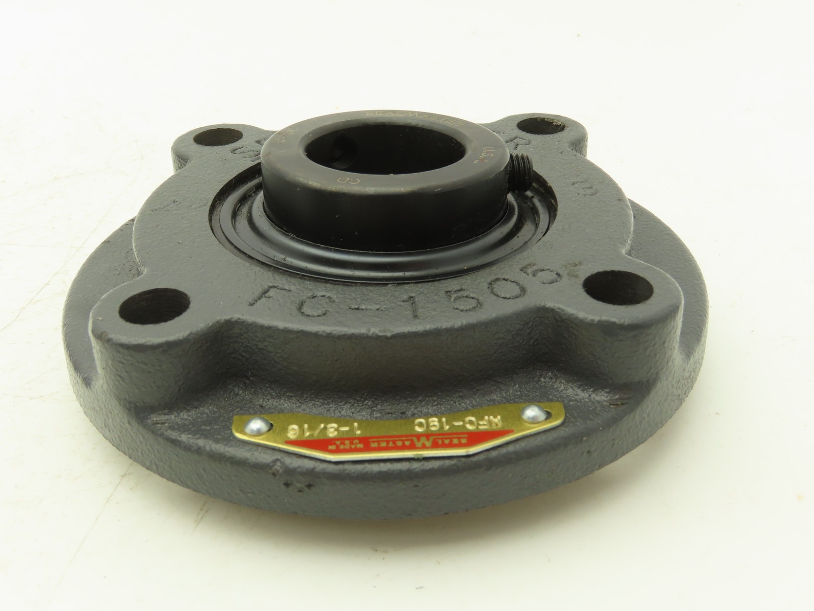 SealMaster MFC-19C Flange Mount Ball Bearing 1 3/16″ Bore Bearing Insert 3-13C