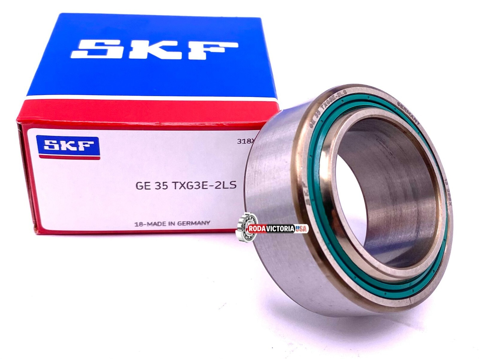 SKF Germany GE35 ES 2RS Radial Spherical Plain Bearing 35x55x25 mm
