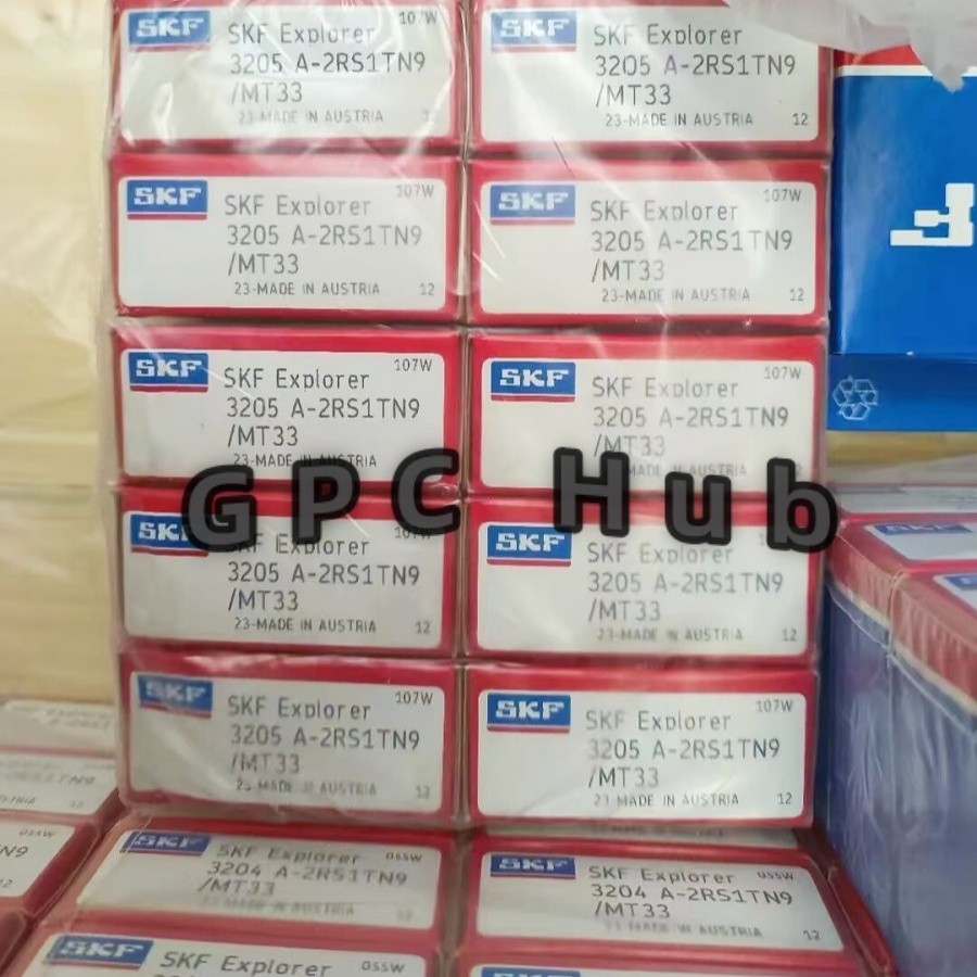 1PC SKF 3205 A-2RS1TN9/MT33 double row angular contact ball bearing Fast ship