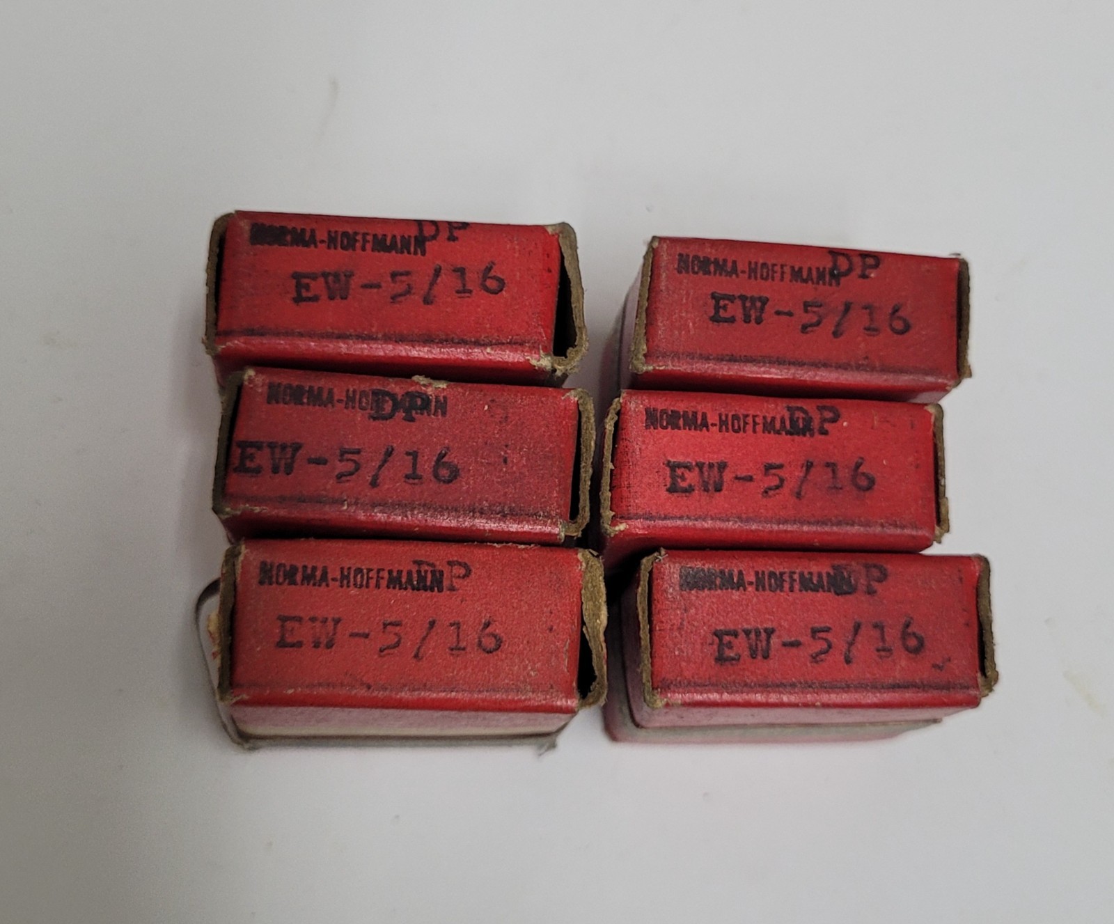 20 Norma Hoffmann Bearings EW-5/16 Lot 3/4” with 5/16” Bore – in NOS Boxes