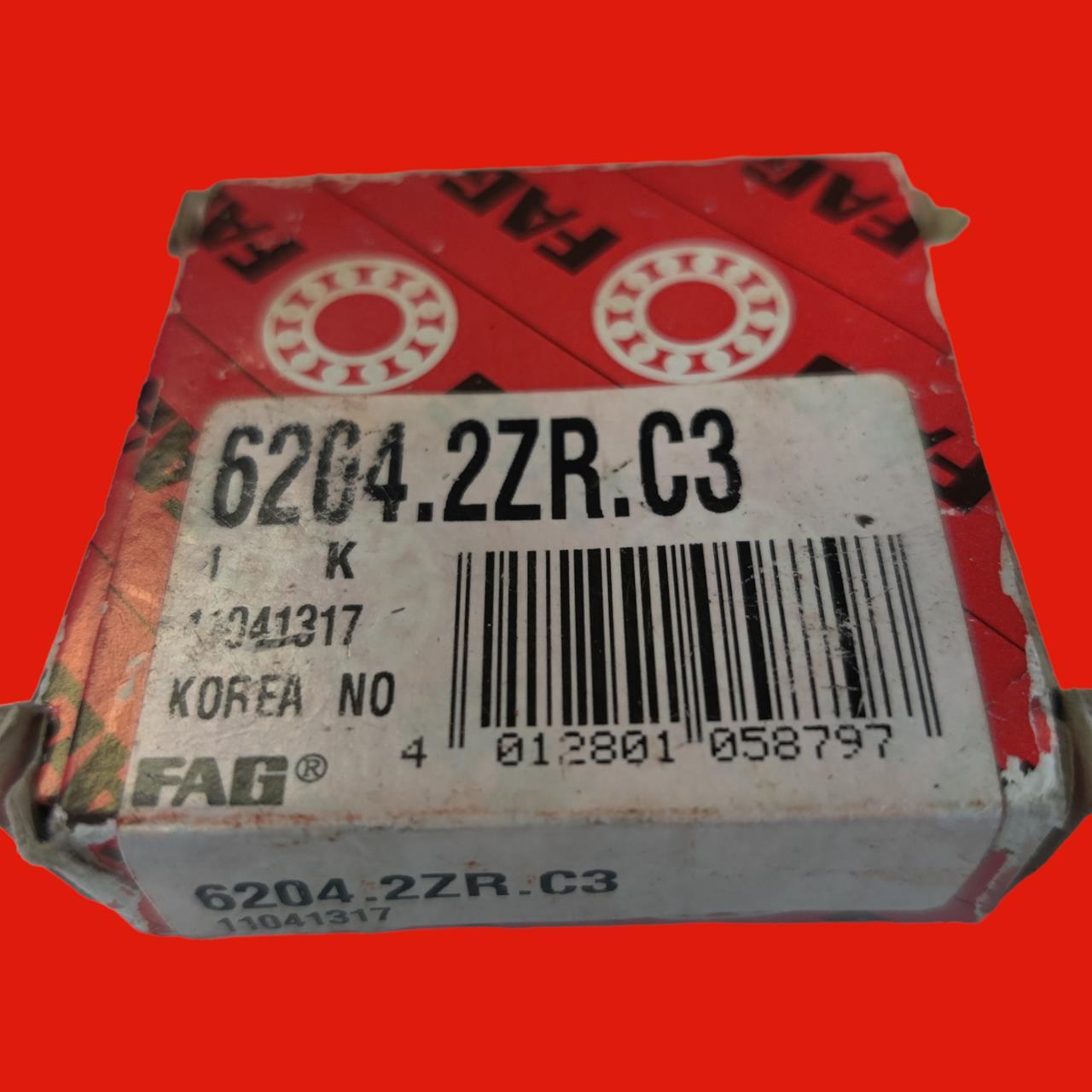 FAG 6204.2ZR.C3 Deep Groove Ball Bearing