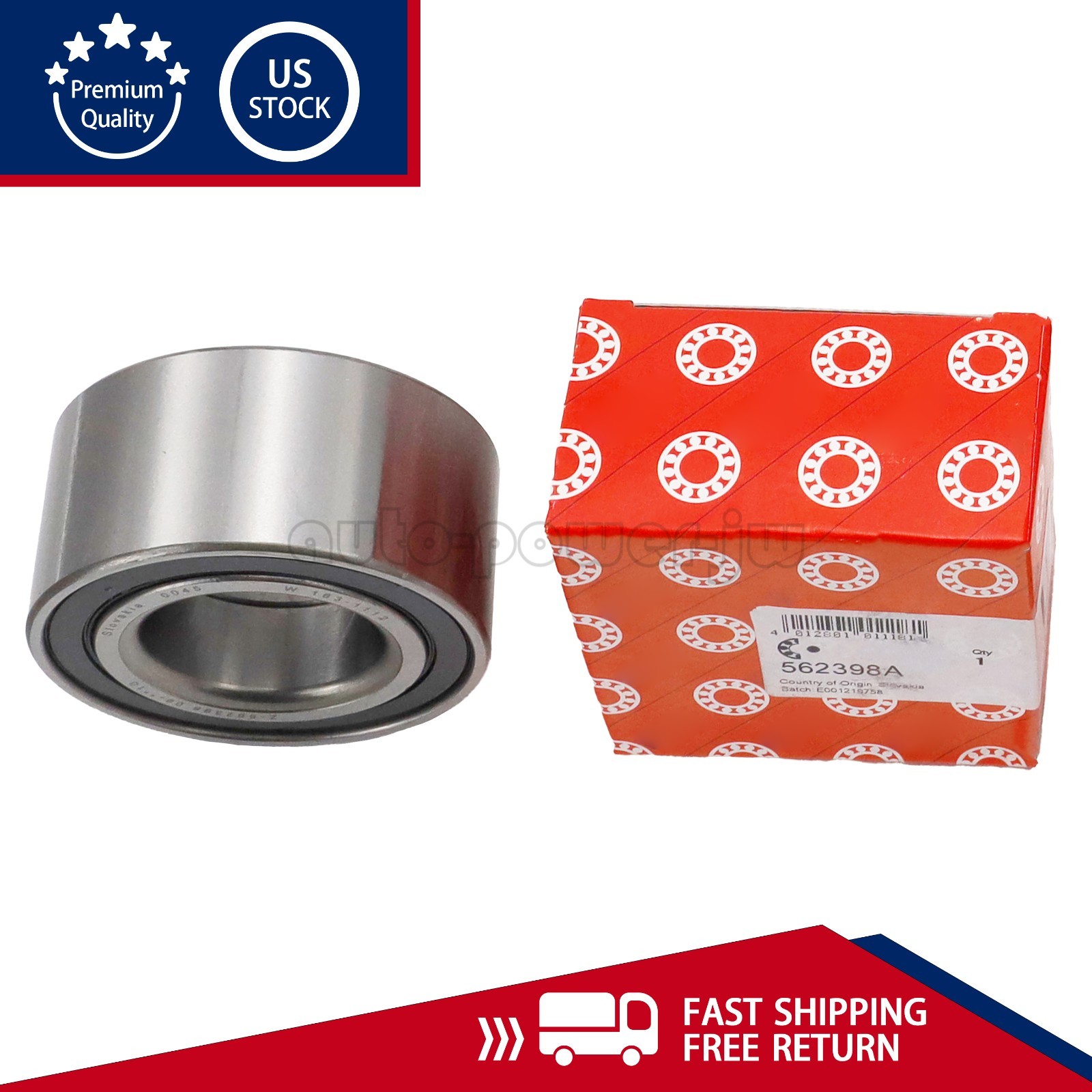 For FAG 562398A Wheel Bearing Fits For Renault Logan F-113175 DAC3772 37x72x37mm