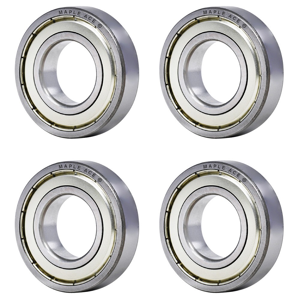 6000-ZZ Ball Bearing 10x26x8mm 6000 ZZ Metal Shielded (Qty 4)