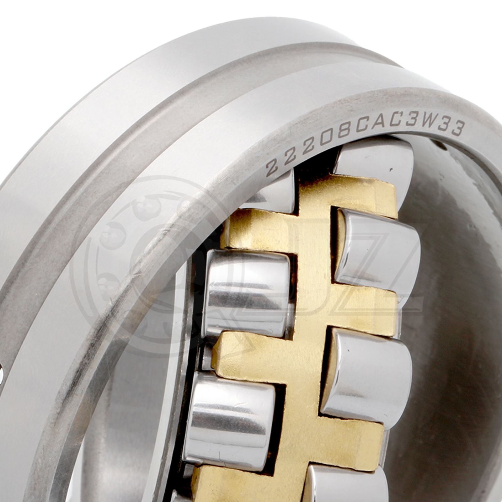 [(Qty.1)] 22208CAC3W33 Spherical Roller Bearing [40mm Bore x 80mm OD x 23mm W]