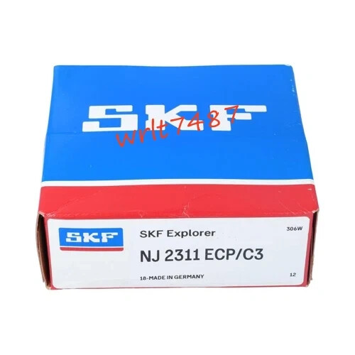 1PC SKF NJ 2311 ECP/C3 single row cylindrical roller bearing#