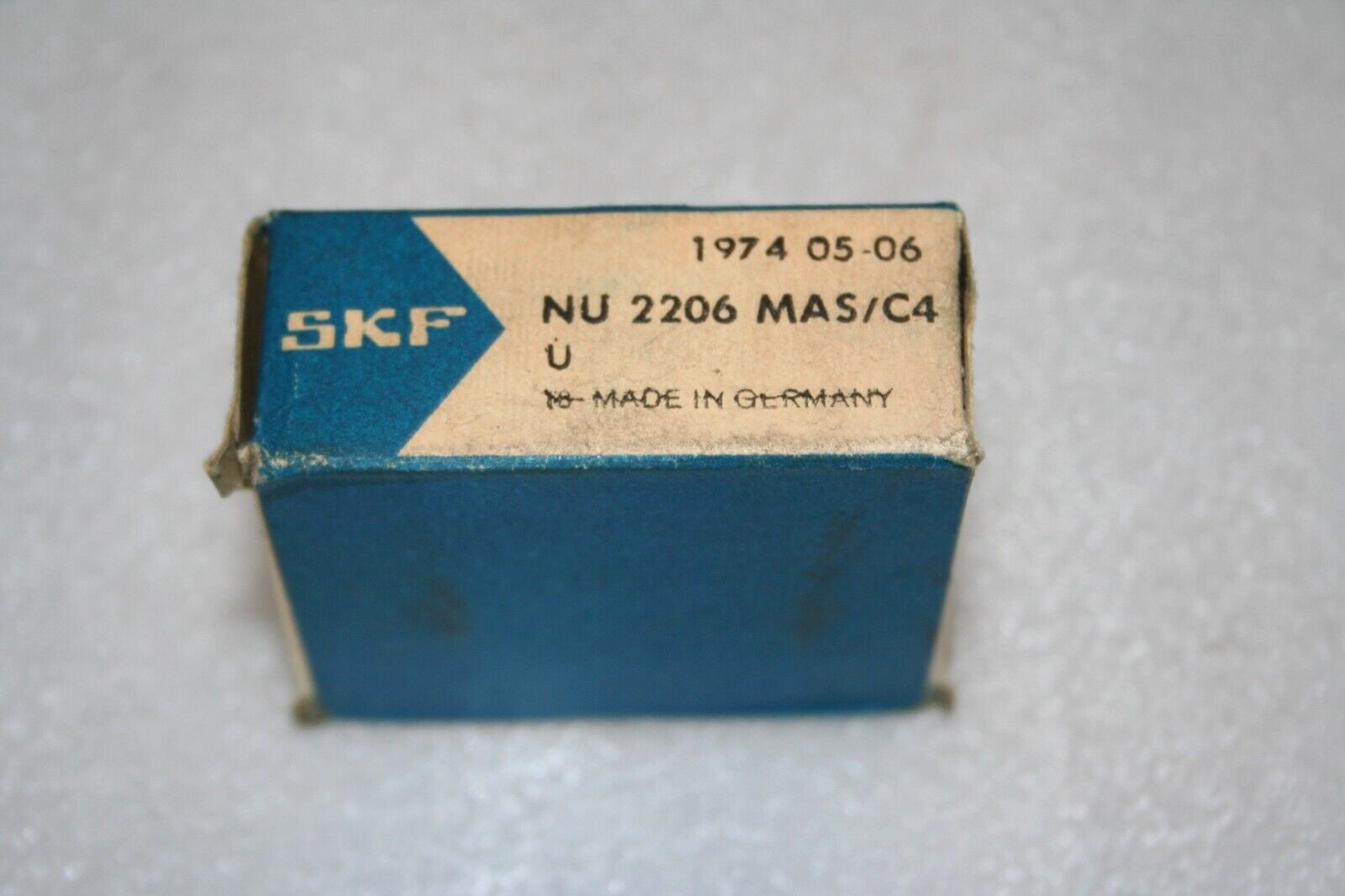 SKF NU 2206 MAS/C4 Cylindrical Roller Bearing Machined Brass Cage * NEW *