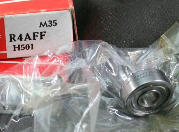 One (1) MRC R4AFF H501 Deep Groove Bearing 1/4″ Bore France NEW