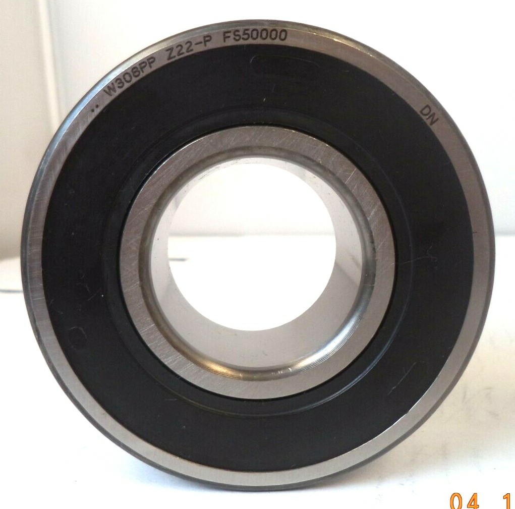 Timken Certified Double-Sealed Single-Row Radial Ball Bearing W308PP
