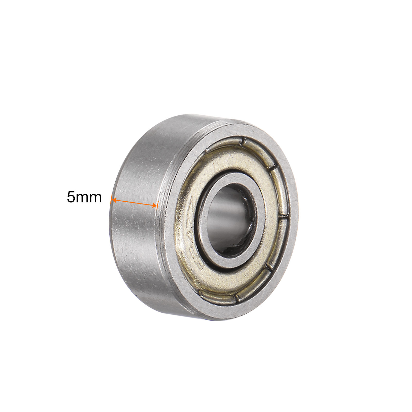 25pcs 624ZZ Deep Groove Ball Bearings Carbon Steel Double Shielded ABEC3 Z1