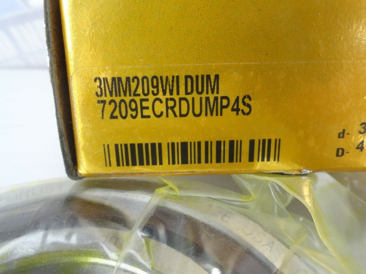 TIMKEN – 3MM209WI DUM Precision Angular Contact Bearings, 45 x 85 x 19mm (NEW)
