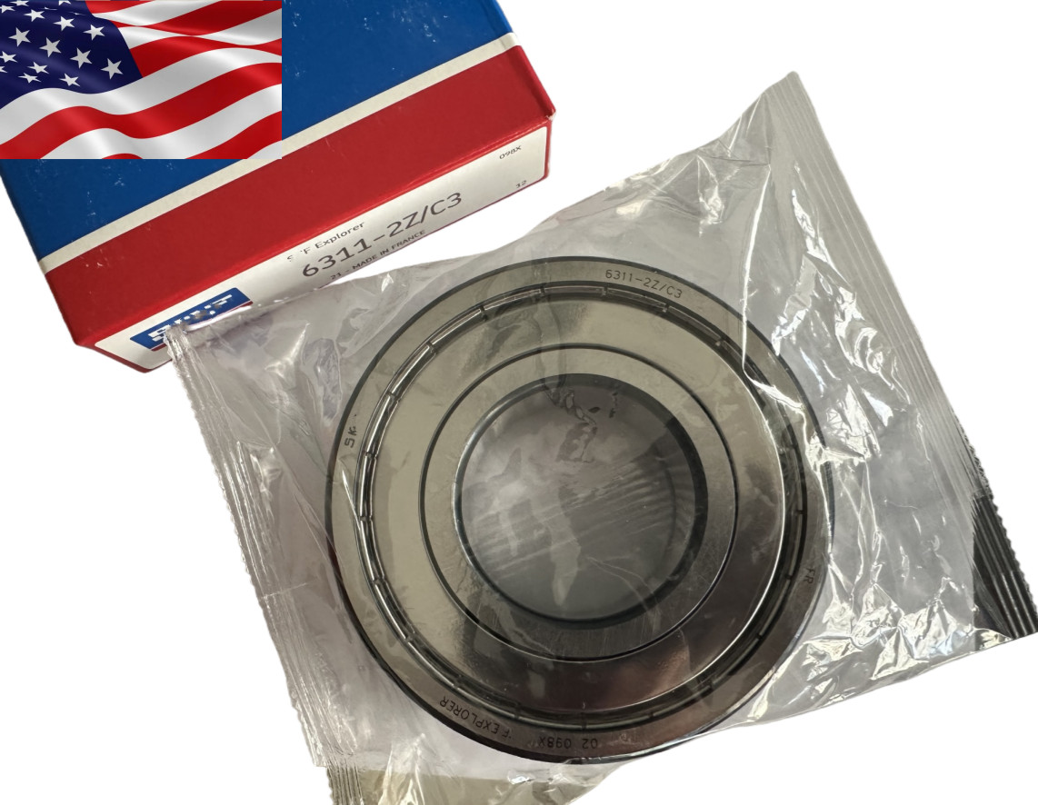 NEW For 6311-ZZ/2Z SKF Double Metal Sealed Deep Groove Ball Bearing 55x120x29mm