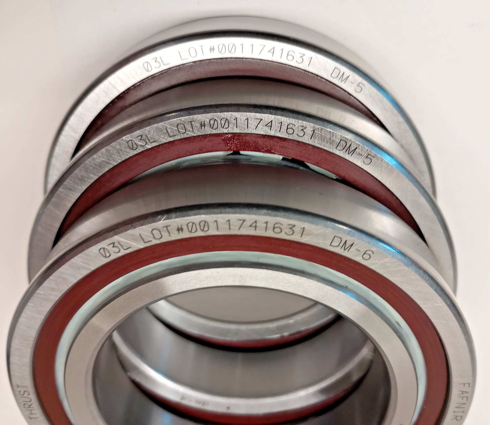 Fafnir 3MM9114WI-CR-DUM x 3 Used Precision Bearing (Set of 3) 70 x 110 x 20mm