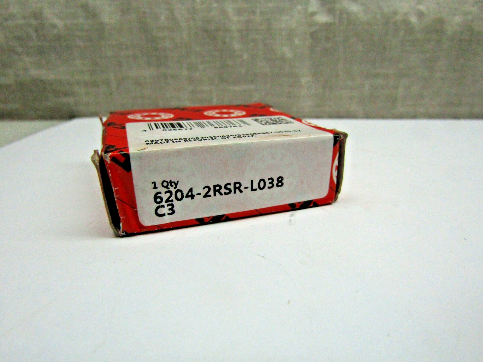 FAG 6204-2RS C3 20mm X 47mm X 14mm Sealed Bearing