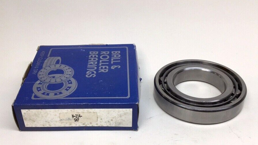 SKF N-214 Cylindrical Roller Bearing 70mm ID X 125mm OD X 24mm W N214