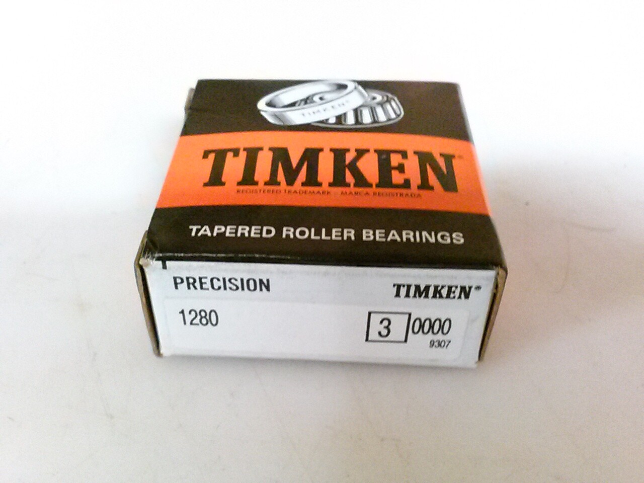 Timken 1280-30000 high precision class 3 bearing cone, made in USA.