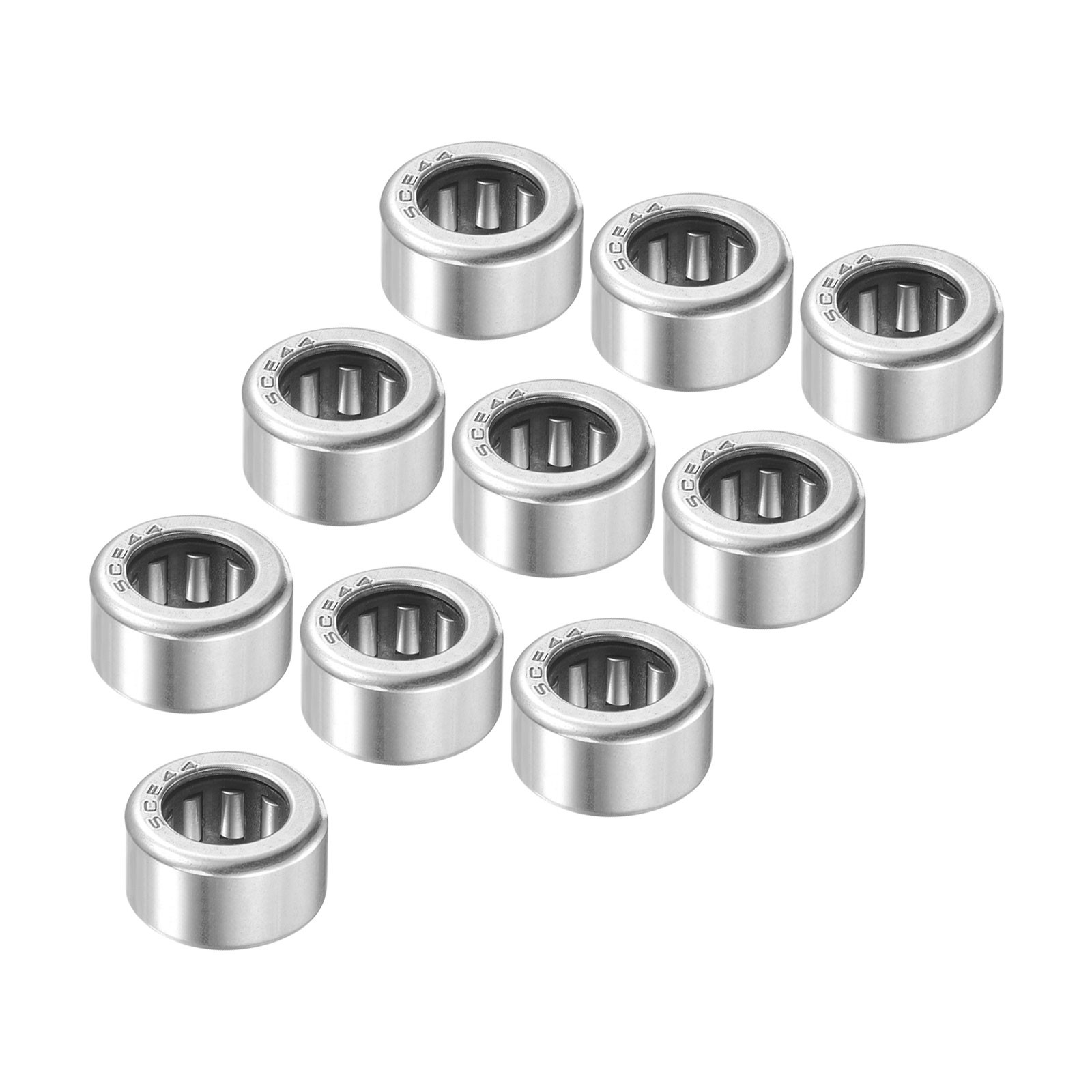 10pcs SCE44 Needle Roller Bearings – [1/4″x7/16″x1/4″] for Gearbox Use