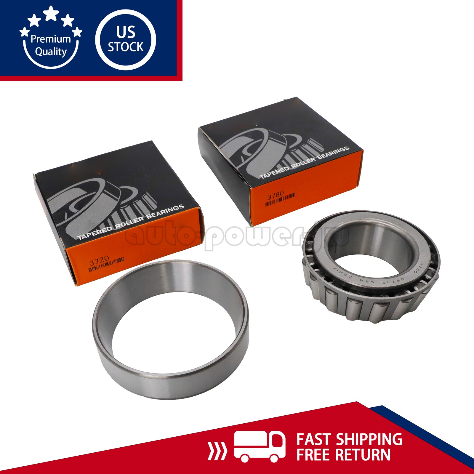 Fits For TIMKEN 3780/3720 Tapered Roller Bearing 2×3.6718×1.1875″