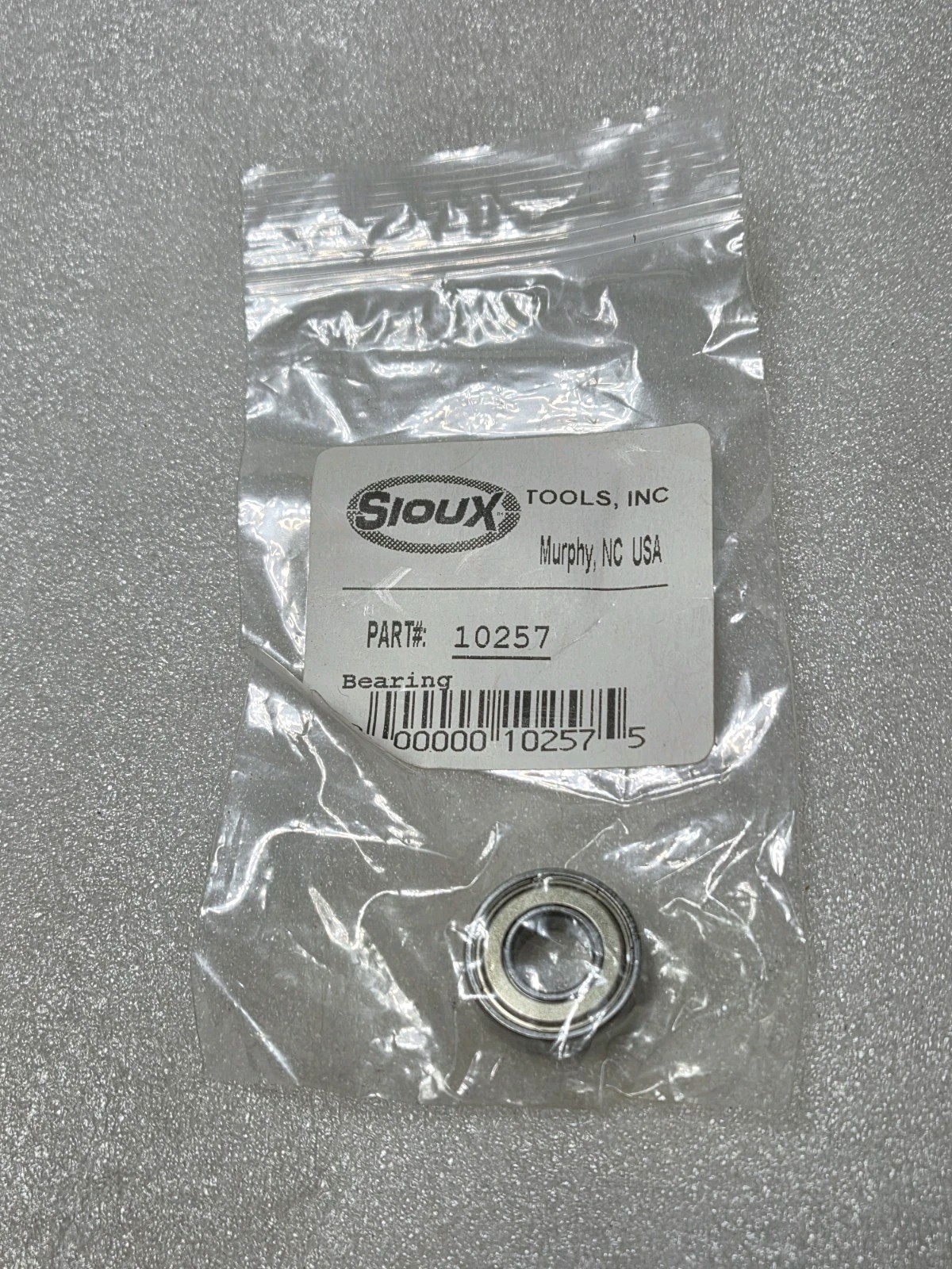 SIOUX TOOLS 10257 Ball Bearing 3/8″x 7/8″ x 9/32″ For Sioux Pneumatic Tools N£W