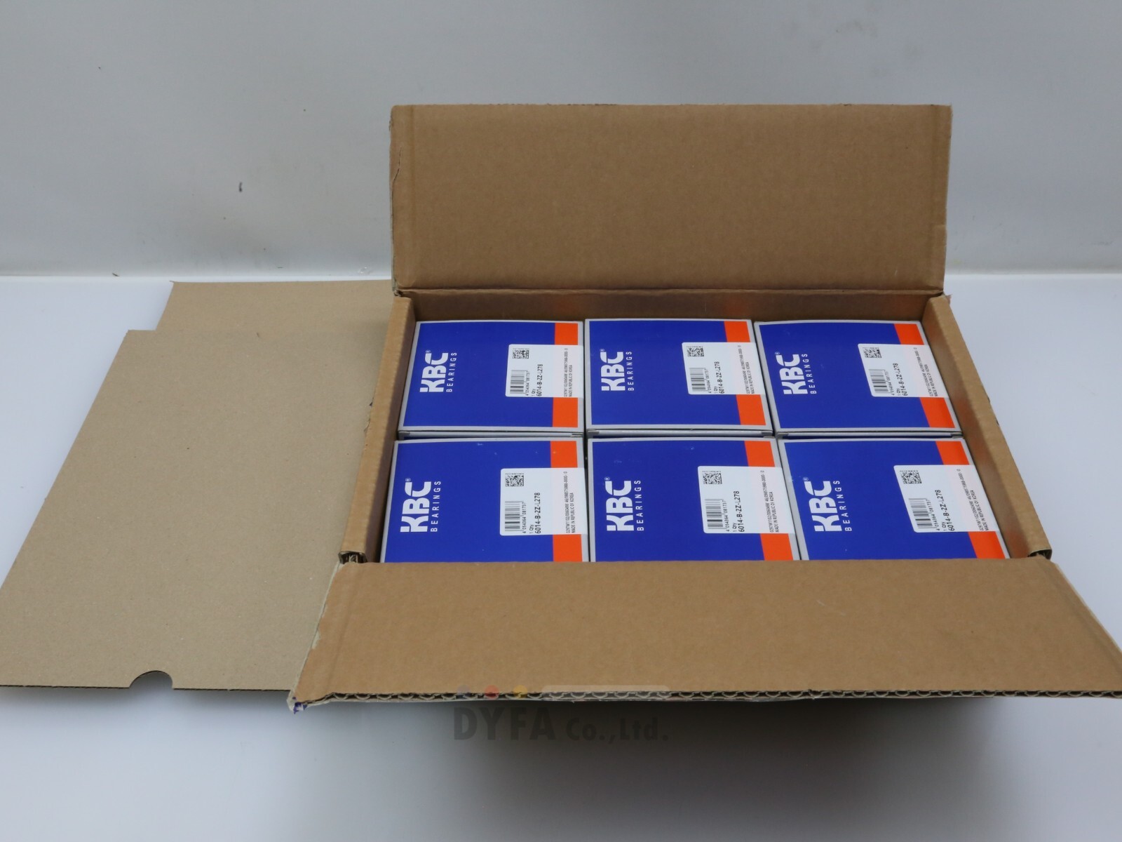 KBC NIB 6014-B-2ZZ Bearing Deep Groove Ball Bearing 6014ZZ 24PCS in a box