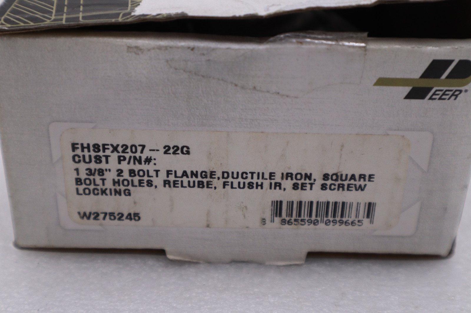 NEW OPEN BOX FHSFX207-22G – PEER BEARING STOCK H932A