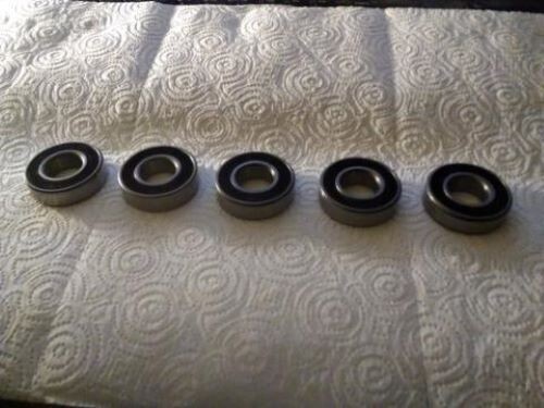 Lot of (5) F.A.G. Sealed Steel Ball Bearings No. R12 RS , New Never Used