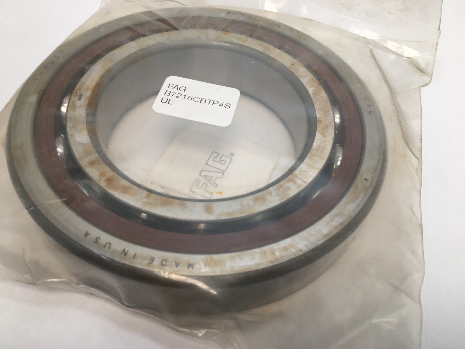FAG B7216CB.T.P4S.UL Bearing 80x140x26 mm 7216C B-7216-C-B-T-P4S-UL USA